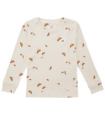 VACVAC Blouse - Ello - Rib - Mini Croissant love VACVAC Blouse - Ello - Rib - Mini Croissant love