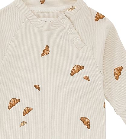 VACVAC Pyjamahaalari - Joustinneule - Carlsen - Mini Croissant L VACVAC Pyjamahaalari - Joustinneule - Carlsen - Mini Croissant L