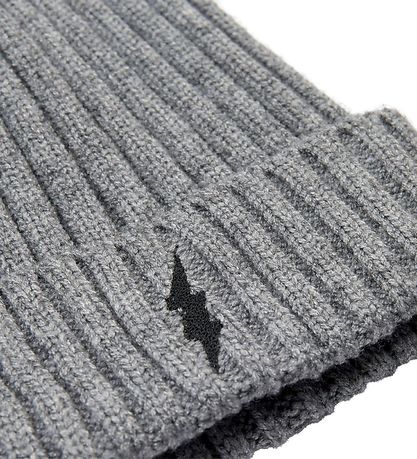 Petit by Sofie Schnoor Beanie - Knitted - Grey Melange
