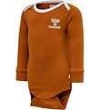 Hummel Bodysuit l/s - hmlMauilino - Orange