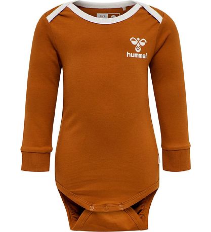 Hummel Bodysuit l/s - hmlMauilino - Orange