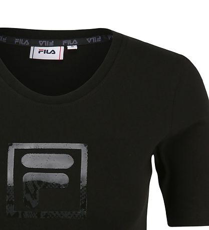 Fila T-Shirt - Pegeen - Cropped - Schwarz Fila T-Shirt - Pegeen - Cropped - Schwarz