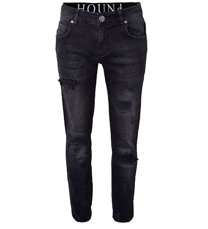 Hound Jeans - Wide - Trashed Black Denim Hound Jeans - Wide - Trashed Black Denim