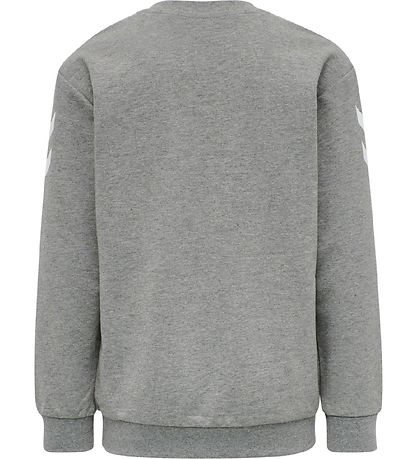 Hummel Sweatshirt - hmlBox - Grey Melange Hummel Sweatshirt - hmlBox - Grey Melange