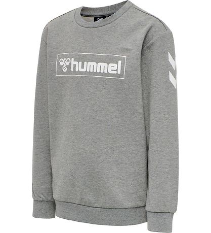 Hummel Sweatshirt - hmlBox - Graumeliert meliert