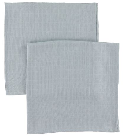 Carrés de mousseline Cam Cam - 70x70 - 2 Pack - Dusty Blue