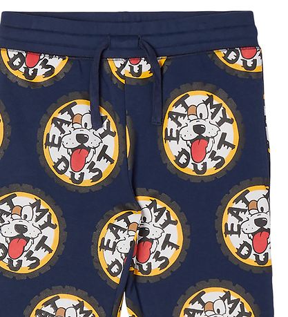 Stella McCartney Kids Sweatpants - Eat My Dust - Blue