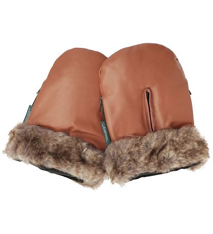 KongWalther Pram Gloves - Østerbro - Toffee Fur