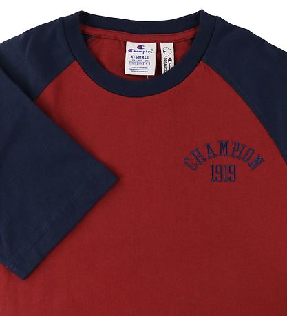 Champion Fashion T-Shirt - Rot/Navy