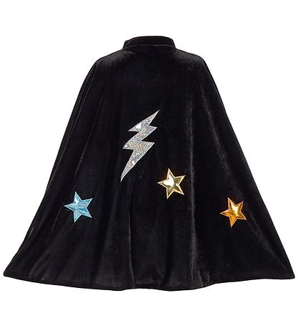 Souza Costume - Cloak - Super Hero - Black