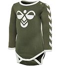 Body m/l Hummel - hmlFlipper - Vert Militaire Body m/l Hummel - hmlFlipper - Vert Militaire