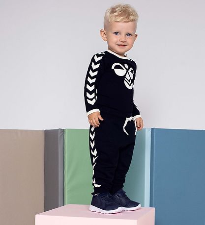 Hummel Bodysuit l/s - hmlFlipper - Black