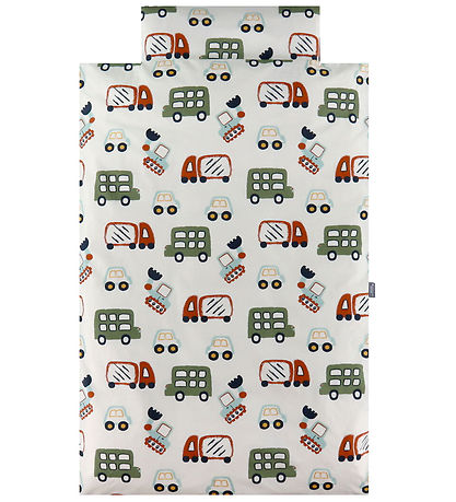 Nørgaard Madsens Bedding - Junior - White w. Work Machines