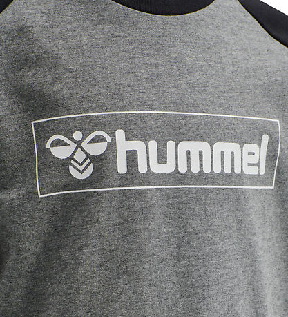 Hummel Blouse - hmlBOX - Black/Grey Hummel Blouse - hmlBOX - Black/Grey
