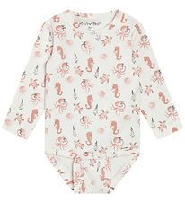 Minymo Bodysuit l/s - Vanilla Ice