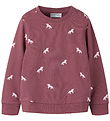 Name It Sweat-shirt - Noos - NmfValba - Wild Ginger/W. PARFAIT P