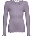 Rosemunde Bluse - RkBalta - Lavender Grey