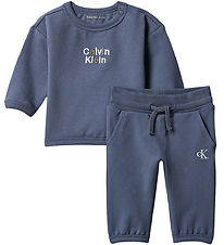 Calvin Klein Sweat Set - Match Back - Night Shadow Blue