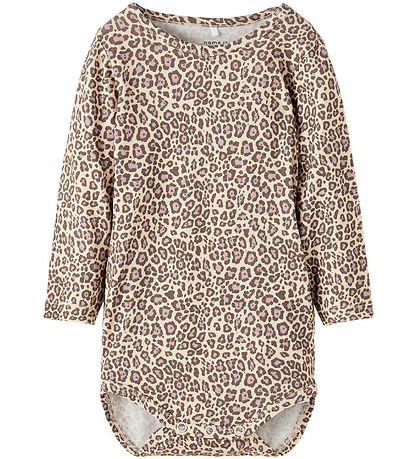 Name It Bodysuit l/s - Noos - NbfTrine - Oatmeal Name It Bodysuit l/s - Noos - NbfTrine - Oatmeal