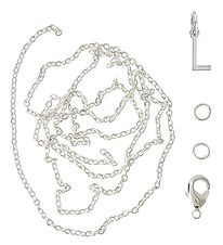 Me&My BOX Necklace w. Letter - L - Silver plated Me&My BOX Necklace w. Letter - L - Silver plated