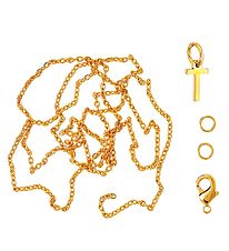 Me&My BOX Necklace w. Letter - T - Gold plated Me&My BOX Necklace w. Letter - T - Gold plated
