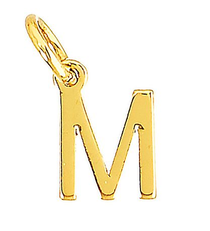 Me&My BOX Necklace w. Letter - W - Gold plated Me&My BOX Necklace w. Letter - W - Gold plated