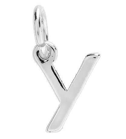 Me&My BOX Necklace w. Letter - Y - Silver plated