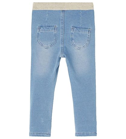 Name It Leggings - Noos - NmfSalli - Light Blue Denim Name It Leggings - Noos - NmfSalli - Light Blue Denim