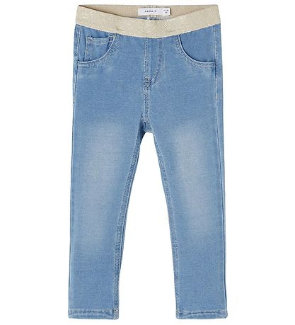 Name It Leggings - Noos - NmfSalli - Light Blue Denim Name It Leggings - Noos - NmfSalli - Light Blue Denim
