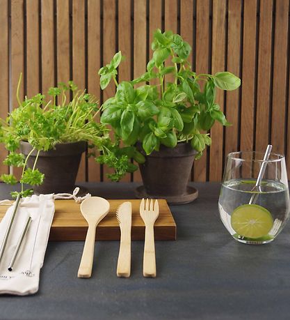 Yummii Yummii Sugrör - 4-pack - Rustri Stål