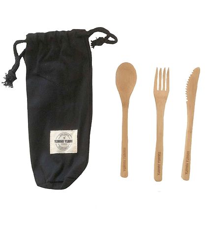 Yummii Yummii Bestek - 3-pack - Bamboe