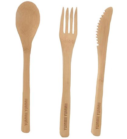 Yummii Yummii Bestek - 3-pack - Bamboe