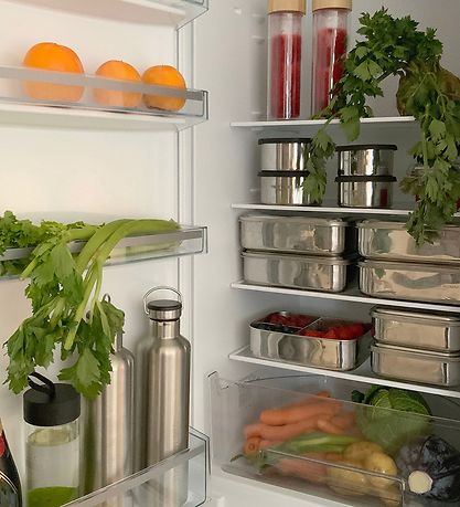 Yummii Yummii Bento Medium+ - 1 Rum - Roestvrij staal Staal Yummii Yummii Bento Medium+ - 1 Rum - Roestvrij staal Staal