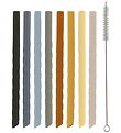 Liewood Rietje - Silicone - 8stk - Zoe - Blue Multi Mix Liewood Rietje - Silicone - 8stk - Zoe - Blue Multi Mix