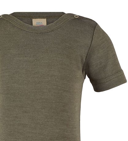 Engel T-Shirt - Wolle/Seide - Olive Engel T-Shirt - Wolle/Seide - Olive