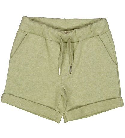Wheat Sweat Shorts - Manfred - Fores Mist Melange Wheat Sweat Shorts - Manfred - Fores Mist Melange