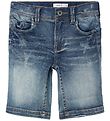 Name It Stuttbuxur - Noos - NkmTheo - Medium+ Blue Denim