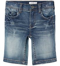 Name It Shorts - Noos - NkmTheo - Medium Blue Denim Name It Shorts - Noos - NkmTheo - Medium Blue Denim