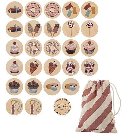 Bloomingville Memory Games - Sesse - Natural Bloomingville Memory Games - Sesse - Natural