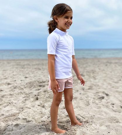 Petit Crabe Swim Shorts - Alexa - UV50+ - Powder Rose
