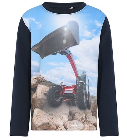 Blouse Minymo - Marine Nuit Blouse Minymo - Marine Nuit