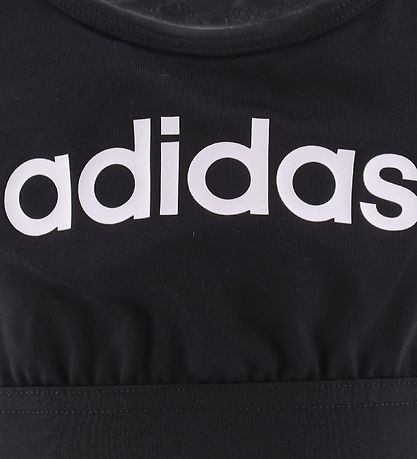 adidas Performance Íþróttatoppur - Svart/Hvítur