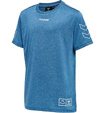T-Shirt Hummel - hmlMISTRAL - Vallarta Blue T-Shirt Hummel - hmlMISTRAL - Vallarta Blue