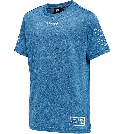 Hummel T-shirt - hmlMISTRAL - Vallarta Blue Hummel T-shirt - hmlMISTRAL - Vallarta Blue