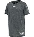 Hummel T-shirt - hmlMISTRAL - Grey Melange