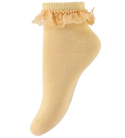 Minymo Ankle Socks - Straw Minymo Ankle Socks - Straw