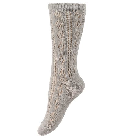 Chaussettes Minymo - 2 Pack - Gris/Rose Chaussettes Minymo - 2 Pack - Gris/Rose