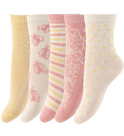 Minymo Socks - 5-Pack - Ash Rose Minymo Socks - 5-Pack - Ash Rose