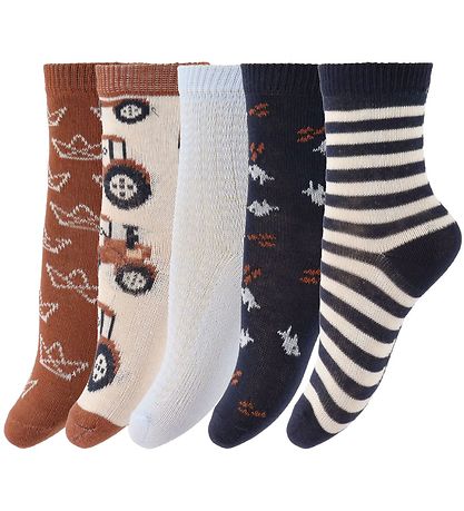 Minymo Socks - 5-Pack - Tortoise Shell Minymo Socks - 5-Pack - Tortoise Shell