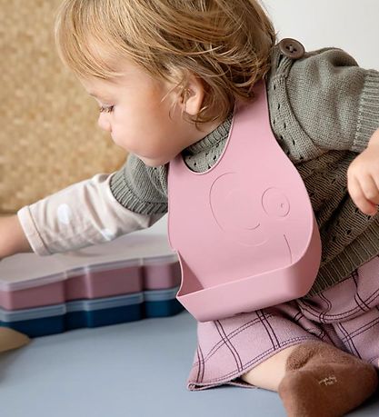 Sebra -Silikon- Lätzchen - 2er-Pack - Blossom Pink Sebra -Silikon- Lätzchen - 2er-Pack - Blossom Pink